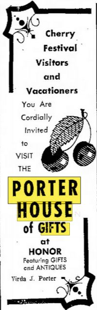 Porter House of Gifts - Jul 1970 Ad